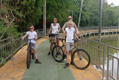 The Original Bicycle Tour in the Green Jungle of Bangkok - Getting there: Café Amazon pier, boat hop, and a smooth start