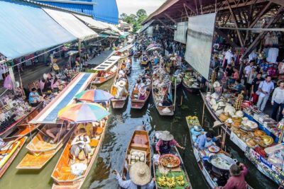 Unique Bangkok Markets: Train Market & Floating Market Adventure - The longtail boat ride: canal views with real local pace