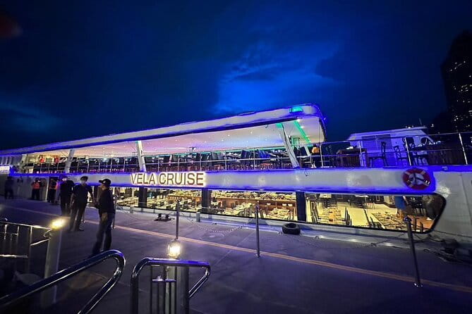 Vela Dinner Buffet Cruise with Bangkok Night Views and Shows - A 2-hour Chao Phraya night plan that feels like Bangkok’s best moments
