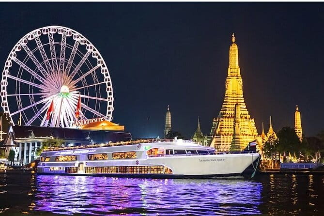 Vela Dinner Buffet Cruise with Bangkok Night Views and Shows - Live music and Thai dance: the best part of timing your dinner
