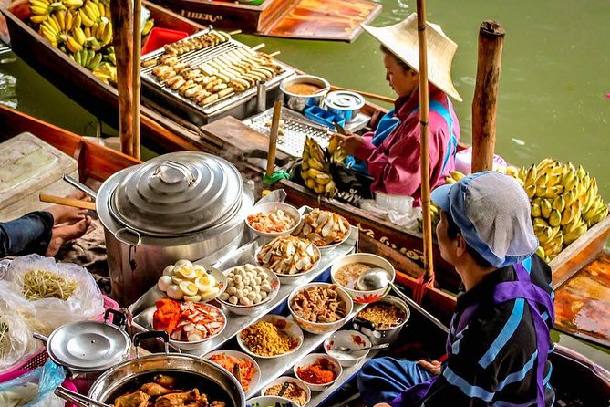 VIP Private Tour Damnoen Saduak+ Amphawa + Mae Klong Railway - Wat Bang Kung and the Muay Thai Park next door