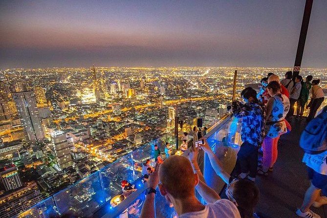 Walk over SKY at Kingpower SkyWalk Admission Ticket - Getting to King Power Mahanakhon without hotel pickup