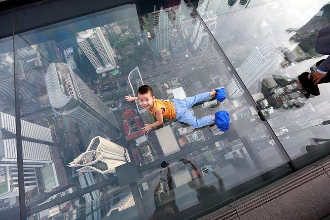 Walk over SKY at Kingpower SkyWalk Admission Ticket - Ascending to the rooftop: what to expect at entry