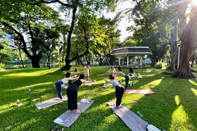 Yoga in the Park Thailand - Entering Lumphini Park for a Morning Reset